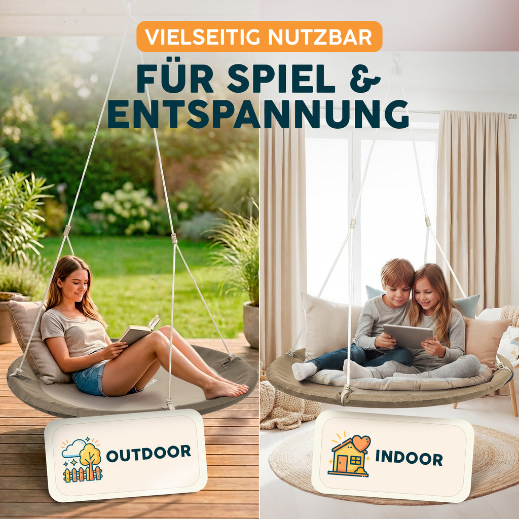 Caprisports Nestschaukel outdoor - inklusive Abdeckhaube