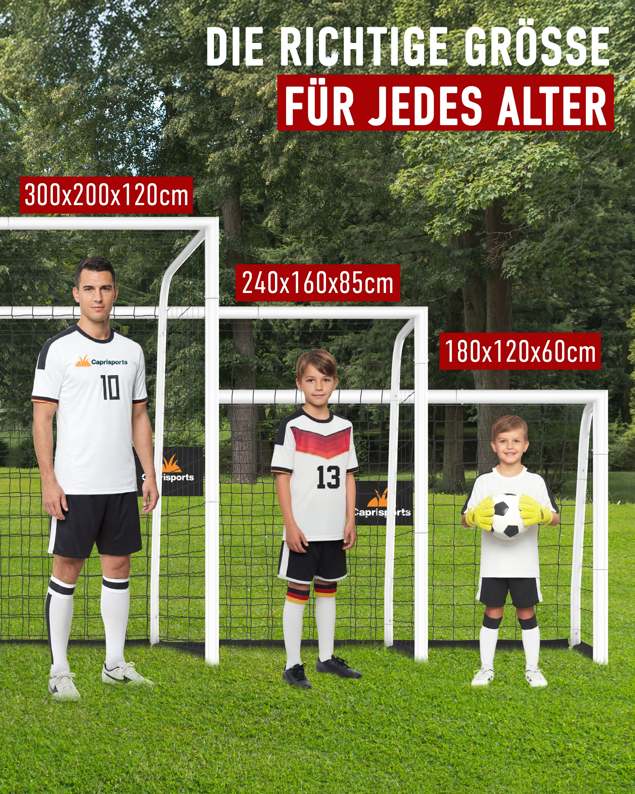 Caprisports Fußballtor
